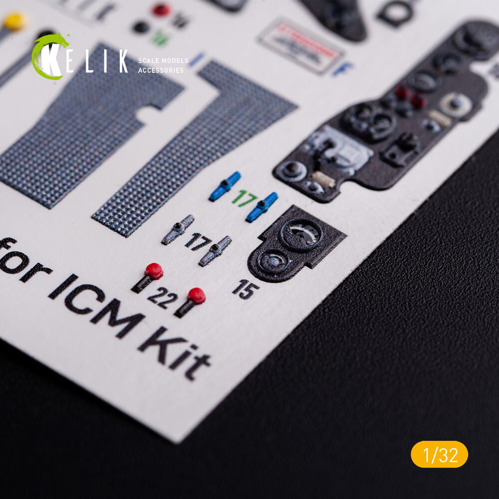 CR.42 LW - Interior 3D Decal for ICM kit