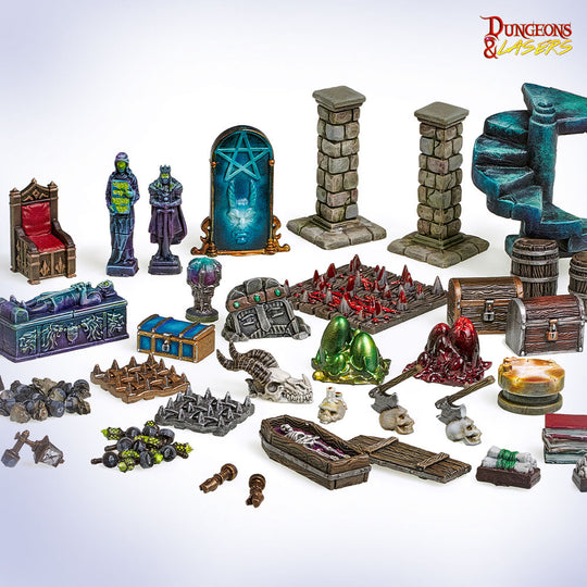 Dungeons & Lasers Expansion Set: FANTASY CUSTOMIZATION BITS