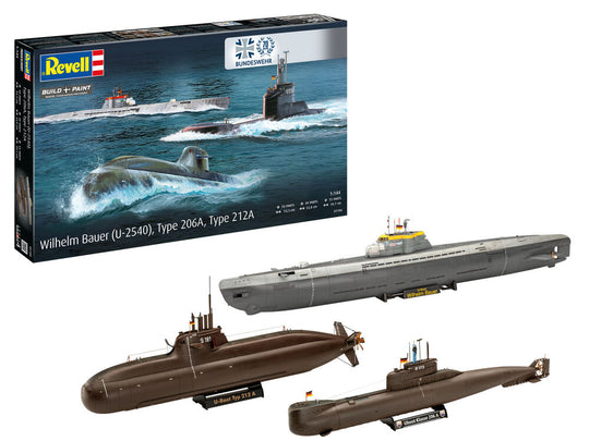 70 Jahre Bundeswehr:Wilhelm Bauer,Type 206A,Class2