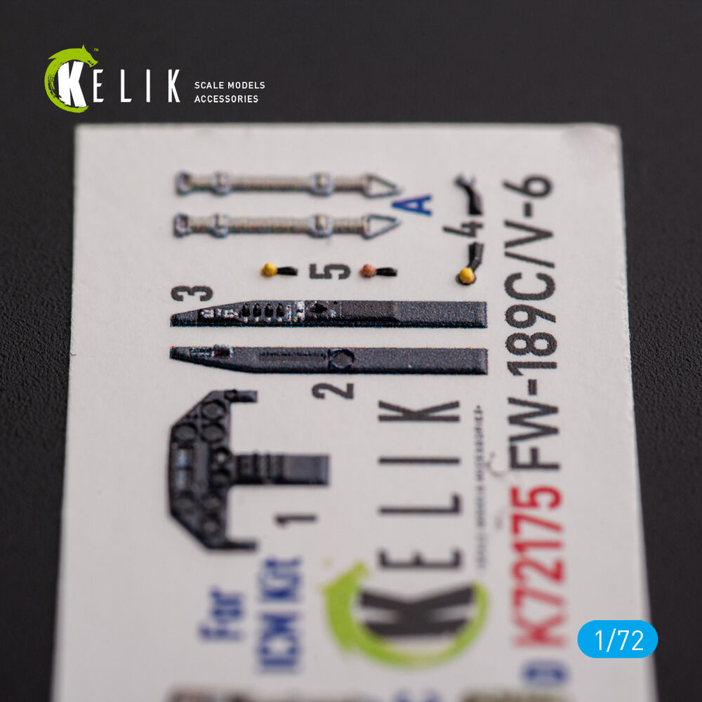 FW-189C/V-6 - interior 3D decals for ICM kit