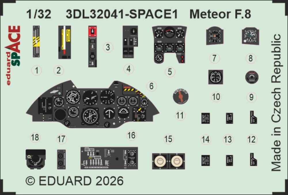 Meteor F.8 SPACE for Revell