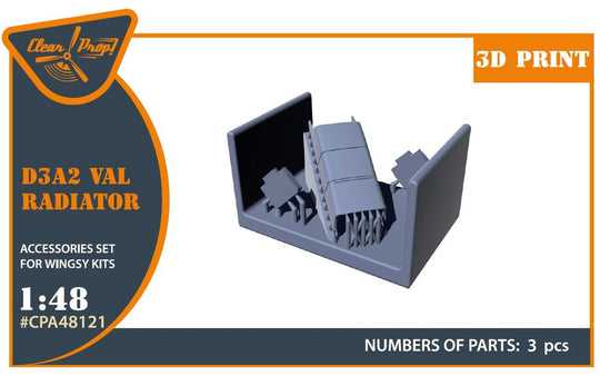 D3A2 VAL radiator set for Wingsy Kits
