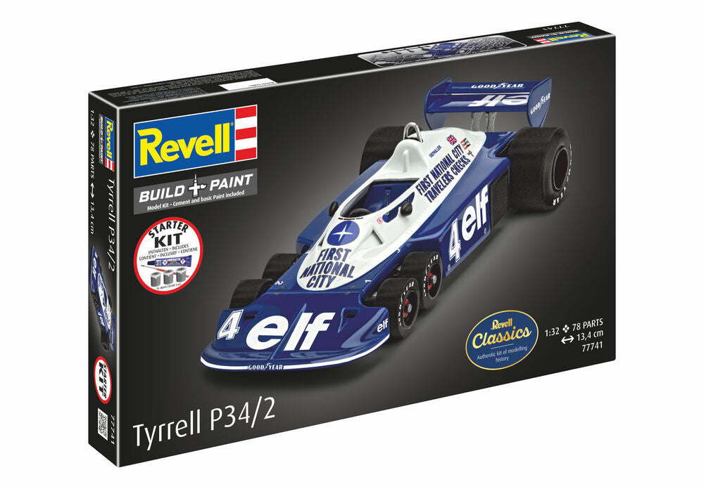 Starter Kit Tyrrell P34/2 6-Wheeler