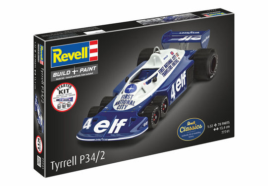 Starter Kit Tyrrell P34/2 6-Wheeler