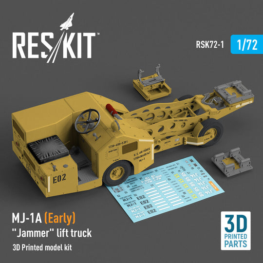 MJ-1A (Early) Jammer lift truck (3D Printed model kit)