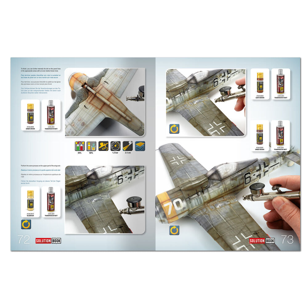 SOLUTION BOOK PREMIUM 32 - How to Paint Late WWII Luftwaffe Aircraft (Multilingual)