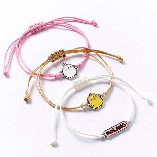 MOLANG & Piu Piu - Set of 3 Friendship Bracelets