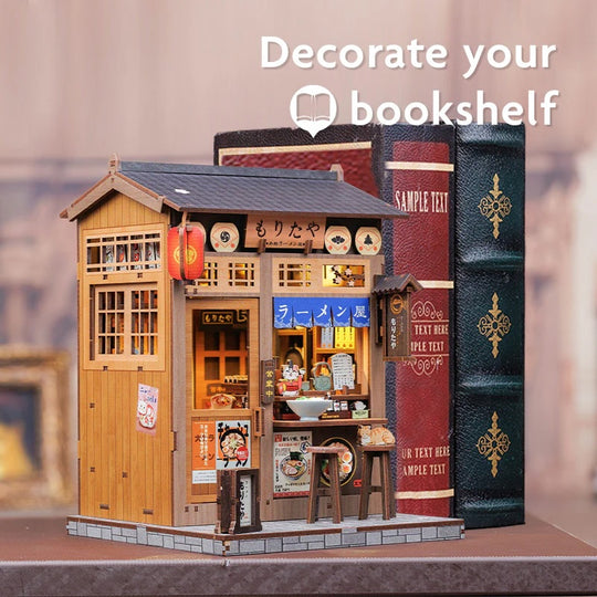MINIATURE HOUSE - DIY- Morita-Ya - 240pc + LED Light
