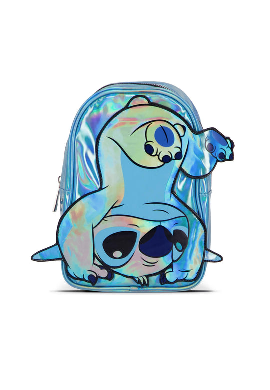 STITCH - Mini Backpack 'Shiny' - 23x 16,5x 9,5cm