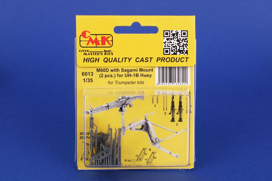 M60D with Sagami Mount (2 pcs.) for UH-1B Huey for Trumpeter