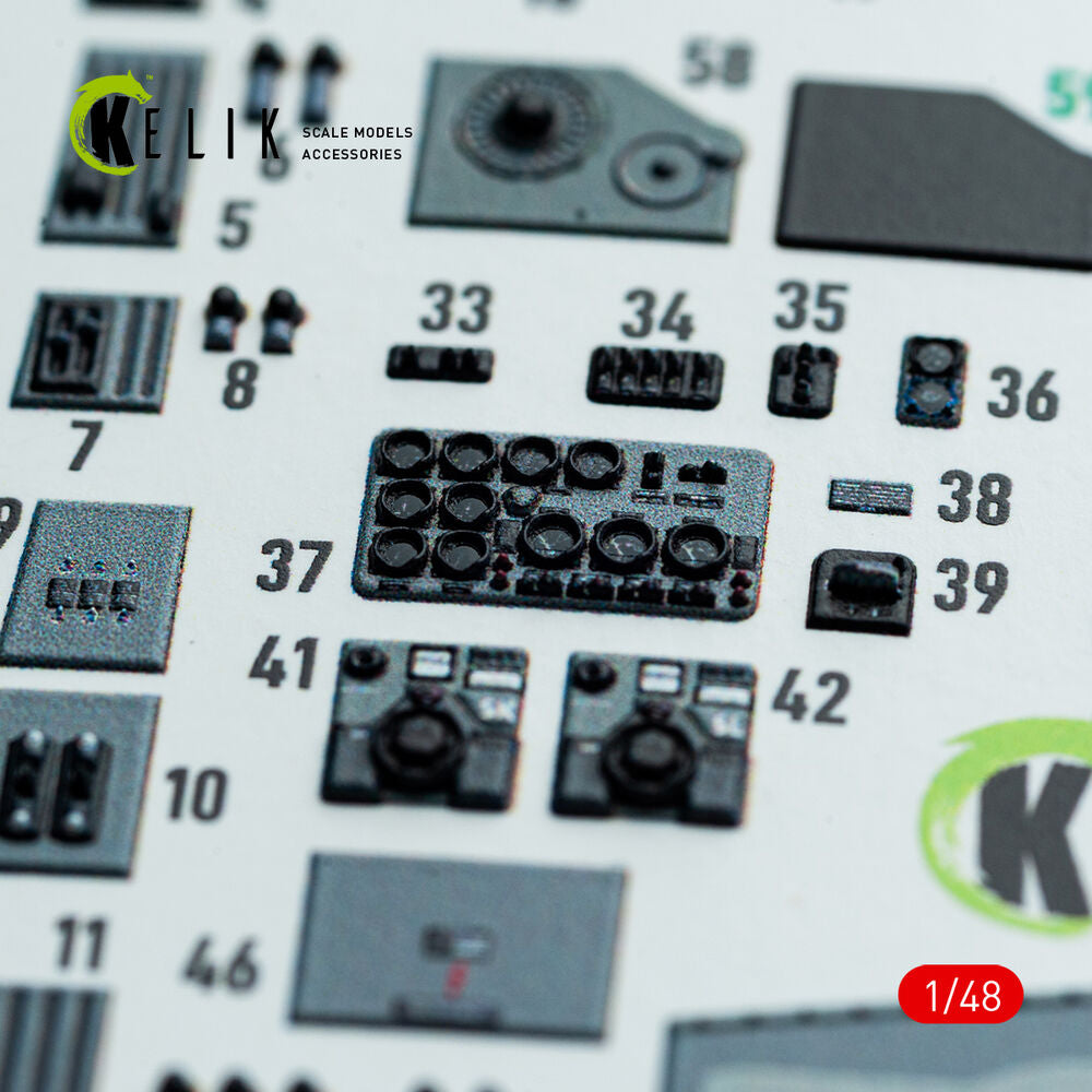Do-217 N/J - interior 3D decals for ICM kit