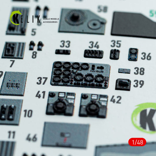 Do-217 N/J - interior 3D decals for ICM kit