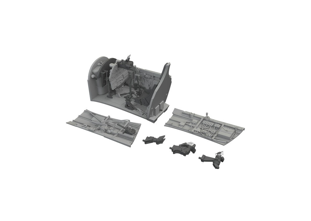 P-40E cockpit w/ late seat PRINT  EDUARD