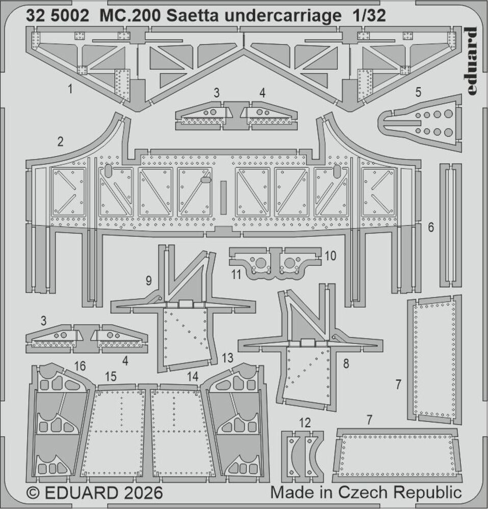 MC.200 Saetta for Italeri