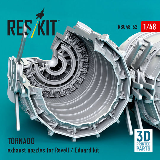 TORNADO exhaust nozzles for Revell / Eduard kit (3D Printed)