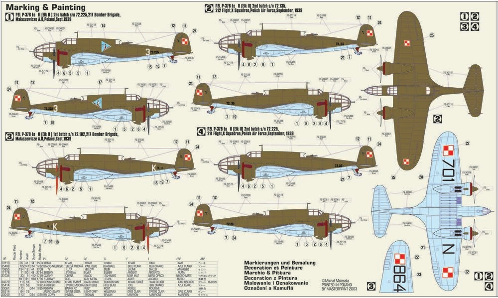 PZL P-37B Los II
