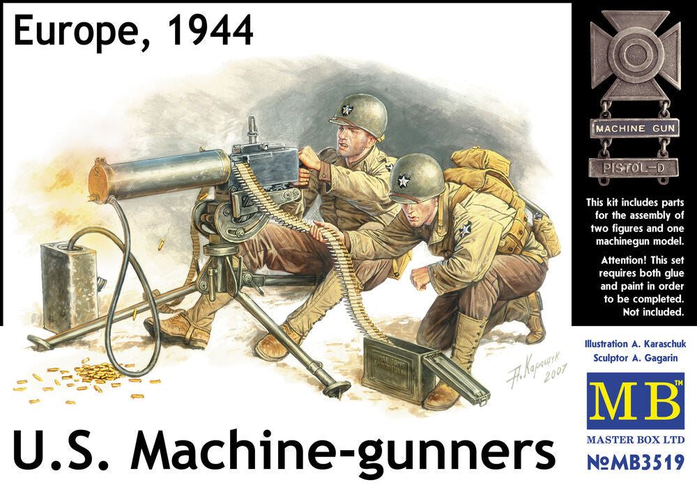 U.S. Machine-Gunners Europe 1944