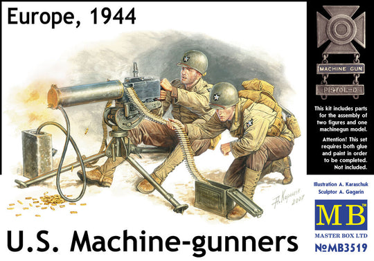 U.S. Machine-Gunners Europe 1944