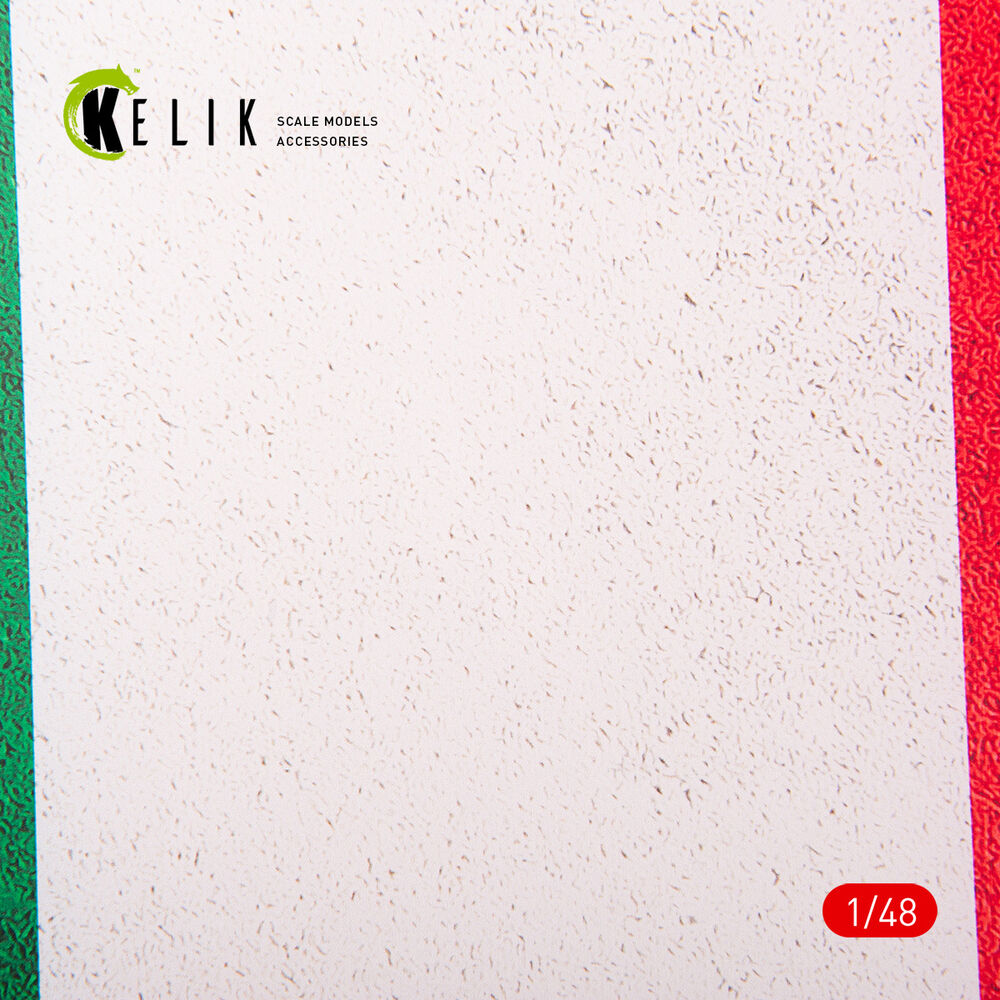 Italy Flag - Acrylic 3 mm (410 x 270 mm) (410 g)