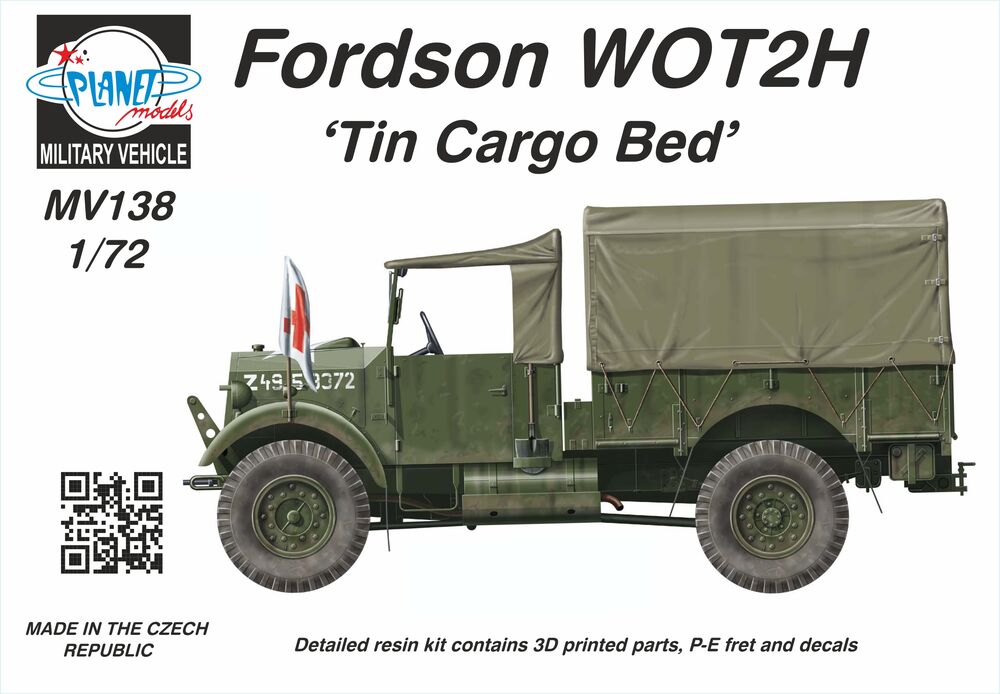 Fordson WOT2H (15CWT) ‘Tin Cargo Bed’