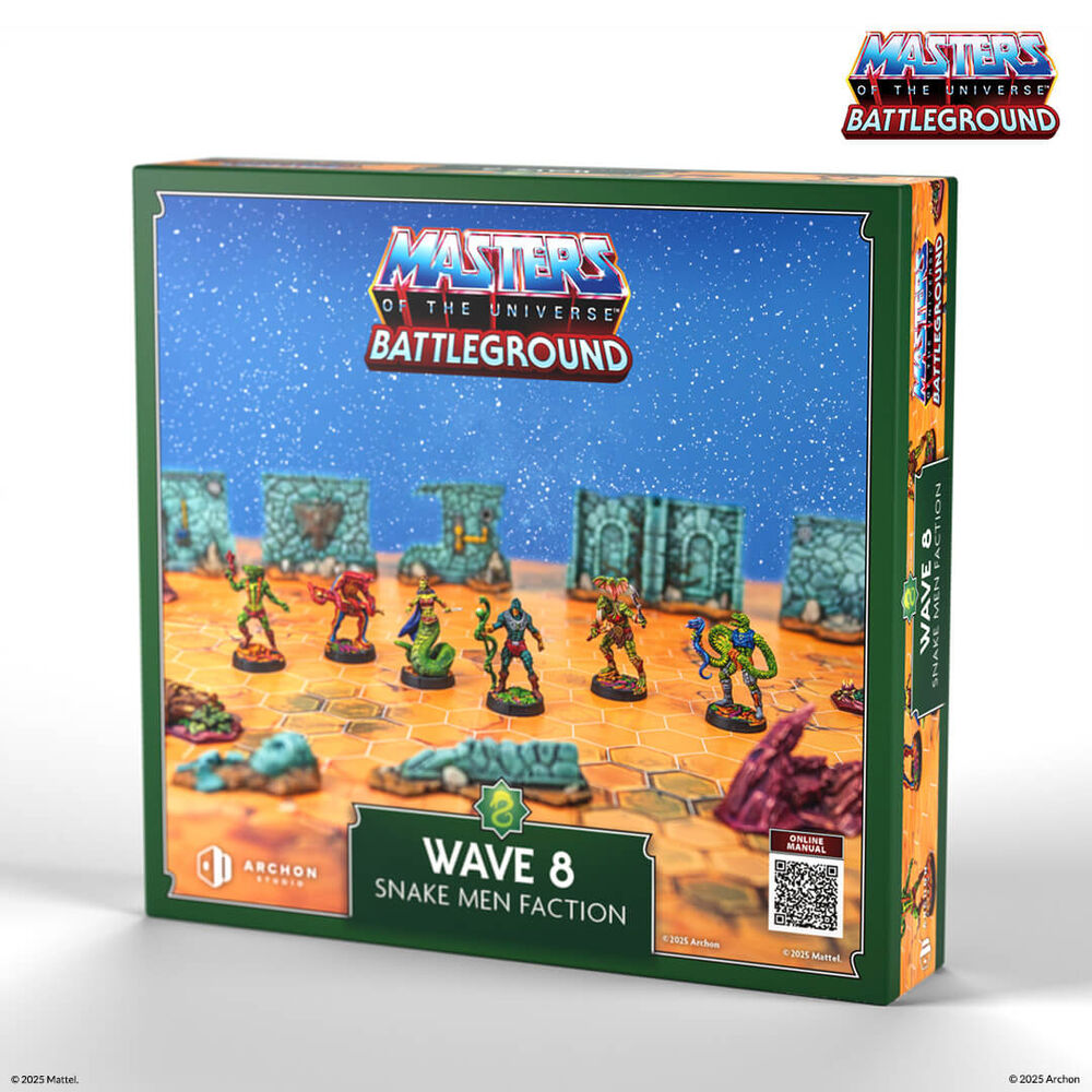 MOTU: BATTLEGROUND Wave 8 - Snake Men Faction (FR)