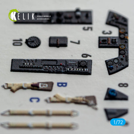 FW-190A8/R-2 - interior 3D decals for Eduard