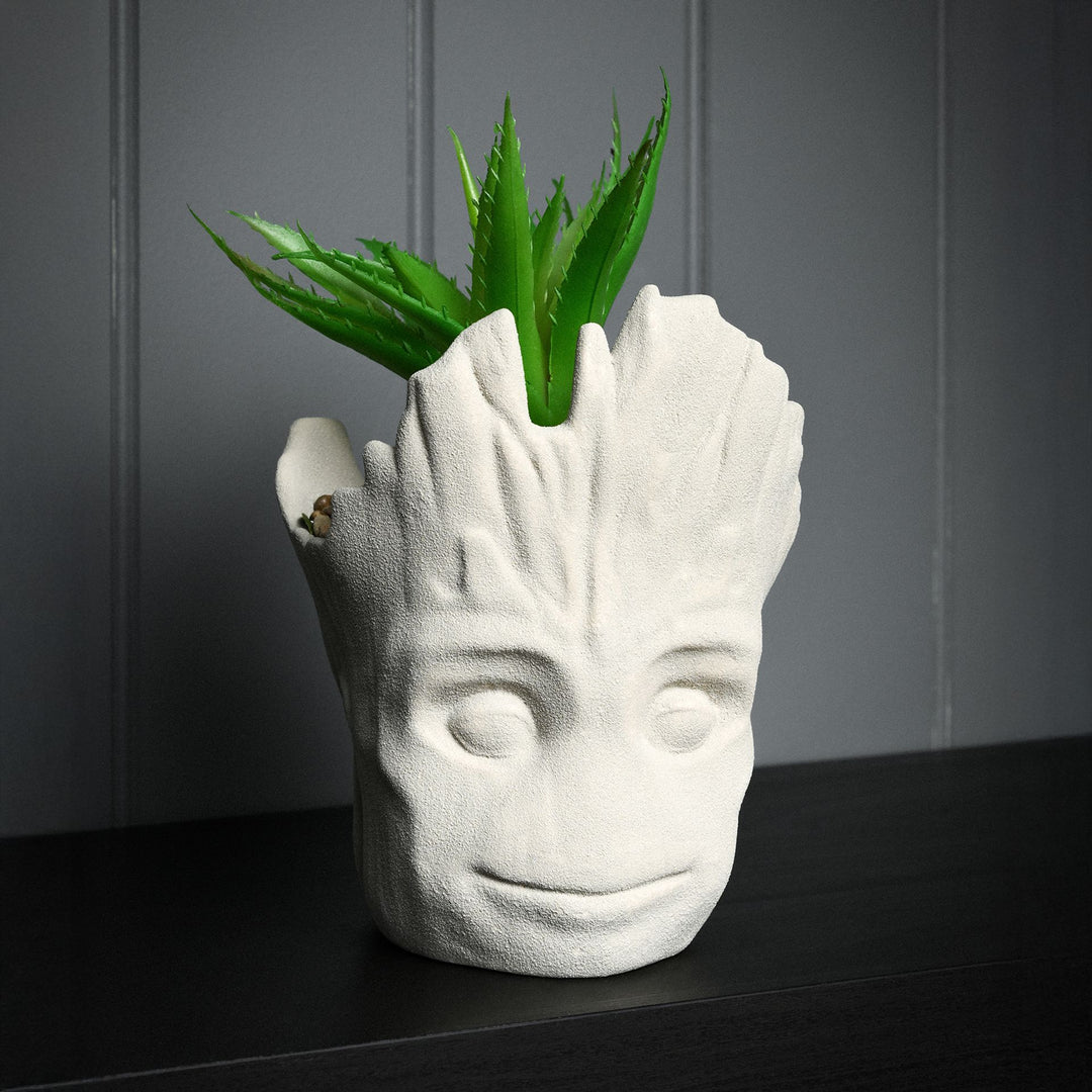 Marvel Groot Planter With Faux Plant