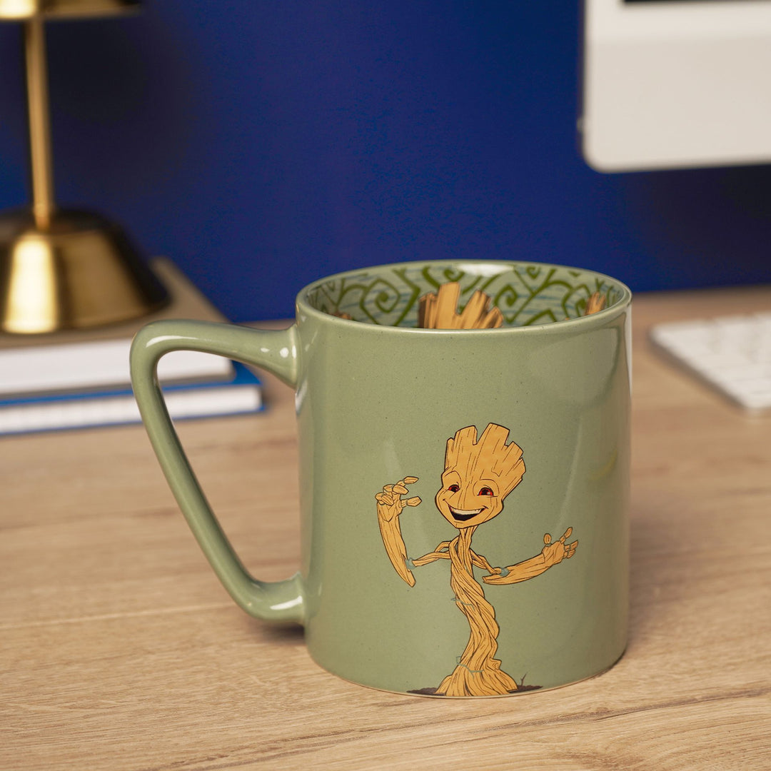 Marvel The Avengers Mug with Inside Decal - Groot
