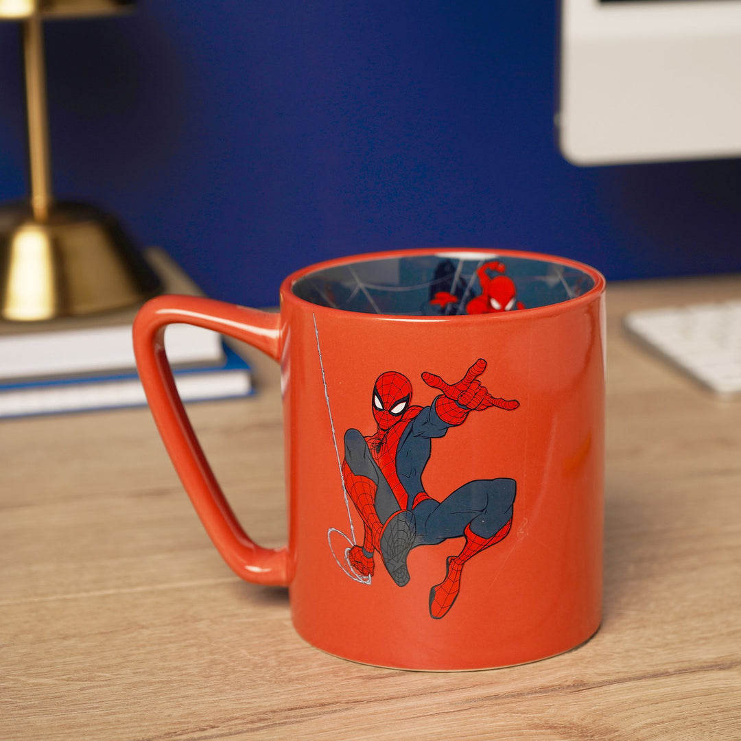 Marvel The Avengers Mug with Inside Decal - Spiderman