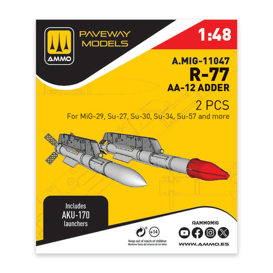 R-77 - AA-12 Adder (2 pcs)