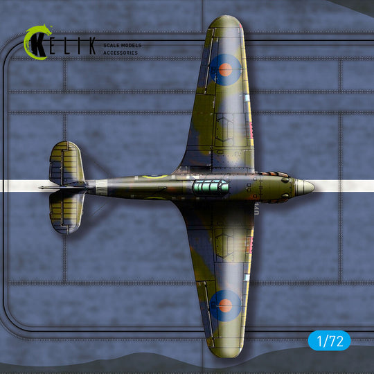 HMS Indomitable Front Lift 1942  - Base - Acrylic 3 mm (280 x 180 mm) (170 g)