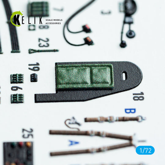 Mosquito PR.XVI - interior 3D decals for Airfix kit