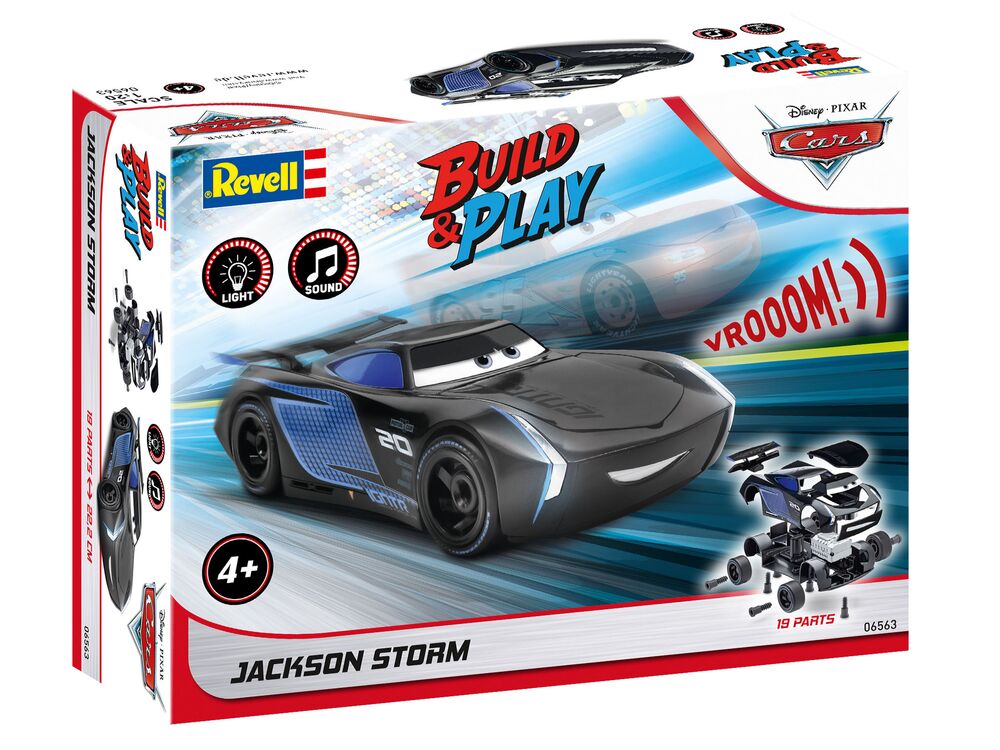 Jackson Storm Disney-Cars Auto mit Licht & Sound