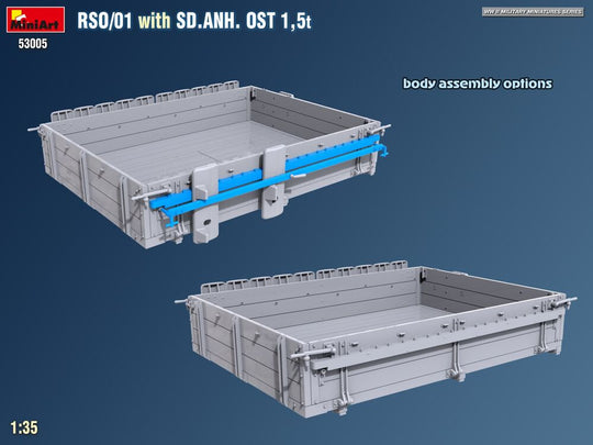 RSO/01 with Trailer Sd.Anh. Ost 1,5 t