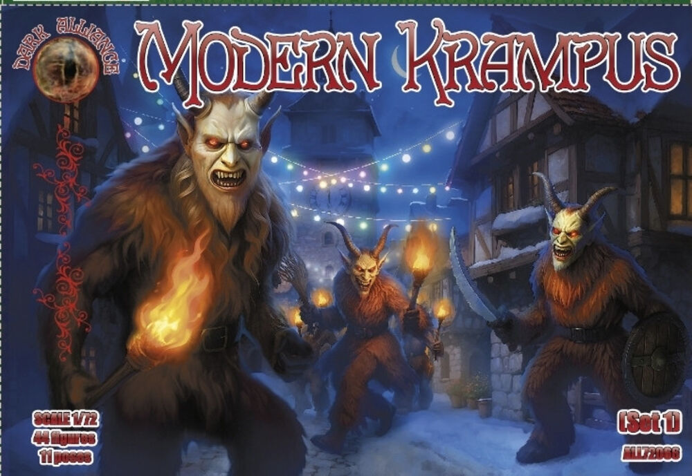 Modern Krampus. Set 1