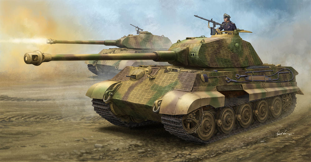 German Sd.Kfz.182 King Tiger "Porsche Turret" w/Zimmerit