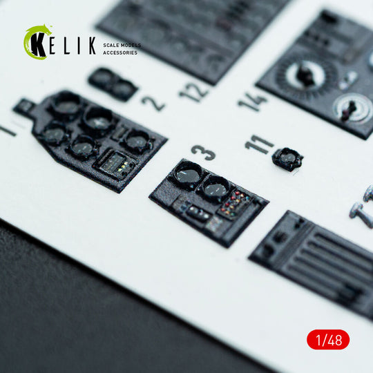 Do-217 K/M - interior 3D decals for ICM kit