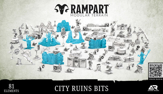 Modular Terrain: CITY RUINS BITS