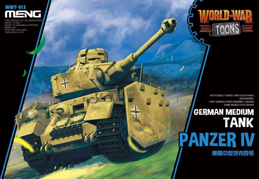 German Medium Tank Panzer IV (CartoonMod