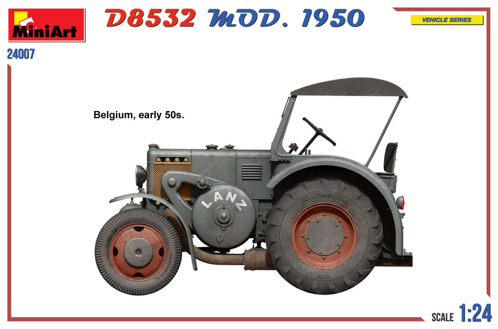 German Traffic Tractor D8532  Mod.1950