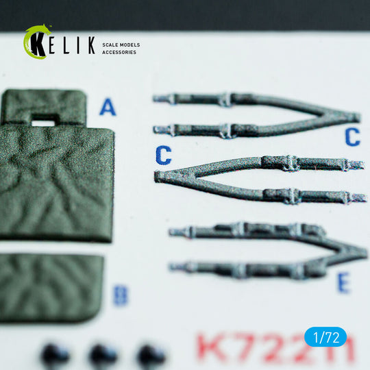 CH-54A Tarhe - interior 3D decals for Revell kit
