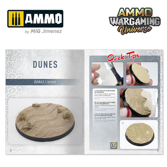 AMMO WARGAMING UNIVERSE Book 01 - Remote Deserts (English, Castellano, Polski)