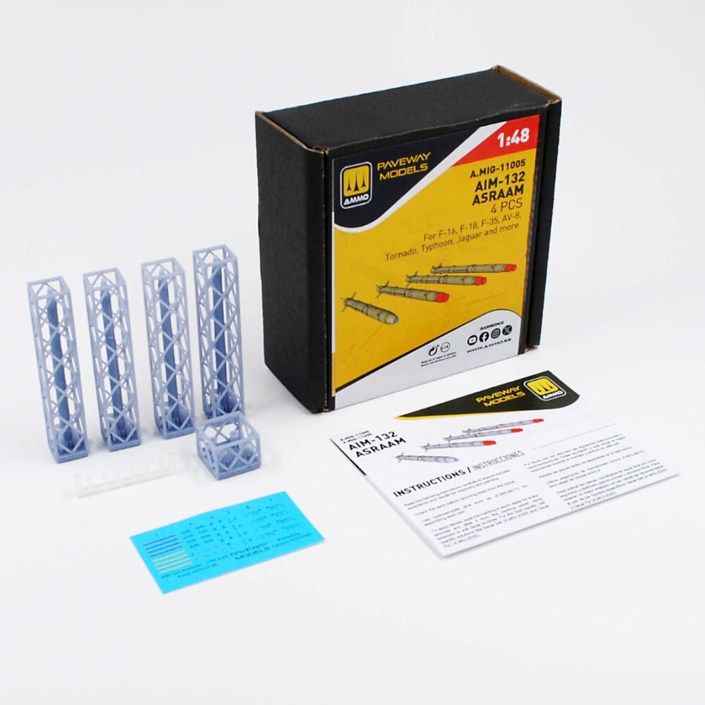 AIM-132 ASRAAM (4 pcs)