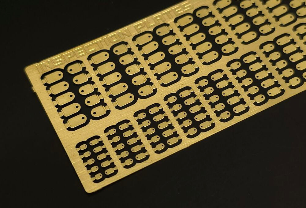 Inspection plates-round rectangular