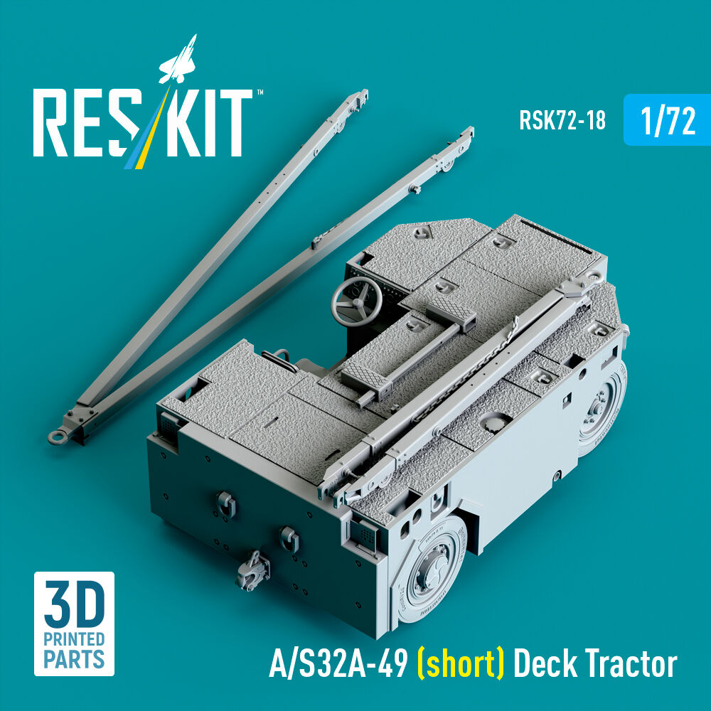 A/S32A-49 (short) Deck Tractor (3D Printed model kit)
