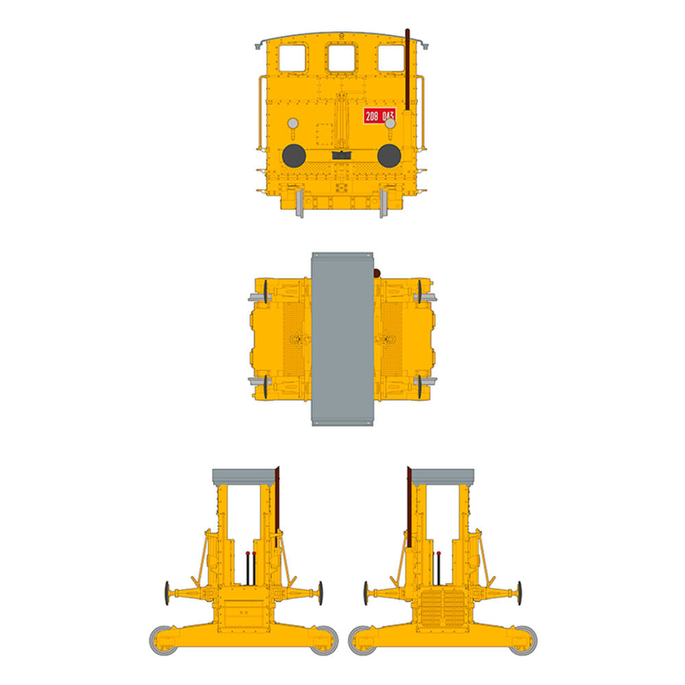 AUTOMOTORE FS 206/207/208 SOGLIOLA RAIL SHUNTER 1/35