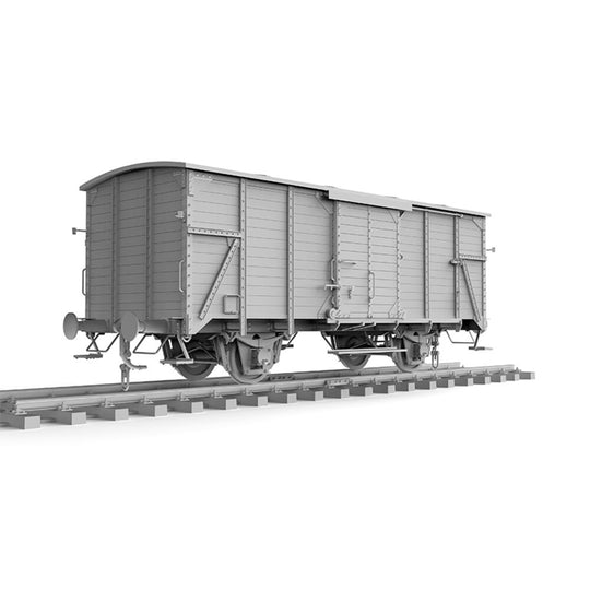 GERMAN RAILWAY COVERED G10 WAGON GEDECKTER GÜTERWAGEN G10 1/35