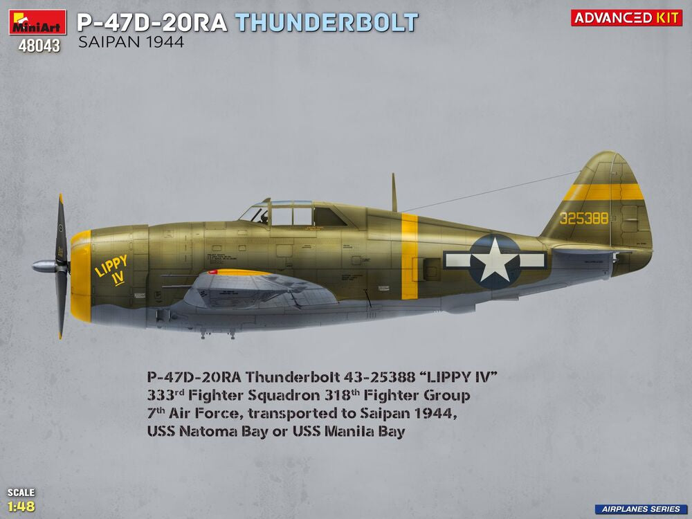 P-47D-20RA Thunderbolt. Saipan, 1944. Advanced Kit