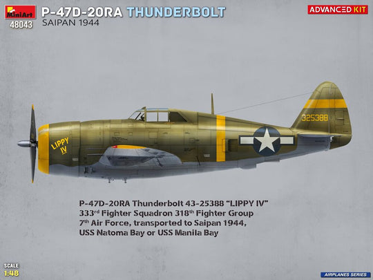 P-47D-20RA Thunderbolt. Saipan, 1944. Advanced Kit