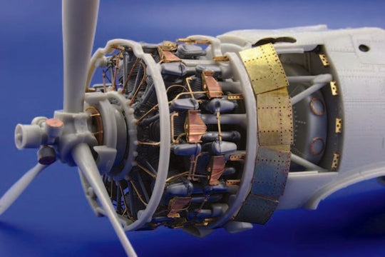 A6M2 Zero type 21 engine für Tamiya Bausatz 60317